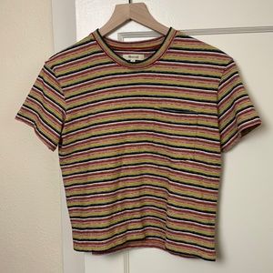 Madewell NWOT stripe tee